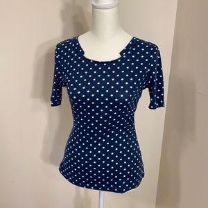 Mikarose polka dot shirt